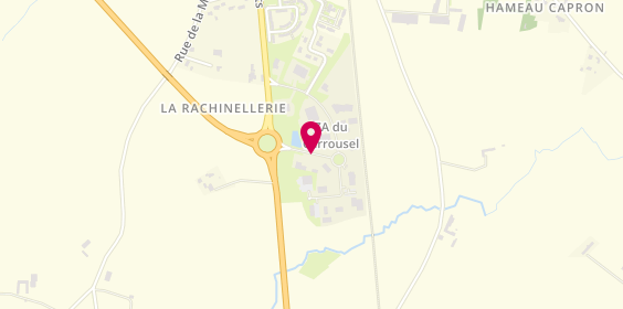 Plan de Jarnier Electricite, 25 Zone Artisanale Du
Rue du Carrousel, 50250 La Haye