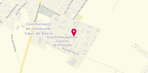 Plan de SARL Aepc, Zone Industrielle Fossette 8 Rue Henri Becquerel, 14440 Douvres-la-Délivrande