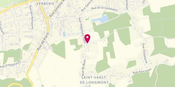 Plan de BOIZEAU Gaël, 2 Chemin du Saint Sacrement, 60410 Saint-Vaast-de-Longmont