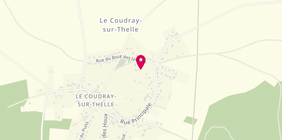 Plan de Brizoux et Fils, 6164 Rue Principale, 60430 Le Coudray-sur-Thelle