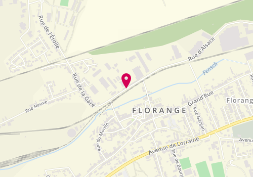 Plan de Mf Energies, 30 Rue d'Alsace, 57190 Florange