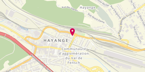 Plan de Sgel, 7 Rue de la Cote Marspich, 57700 Hayange