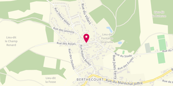 Plan de Buchert Electricité, 56 Rue Brunehault, 60370 Berthecourt