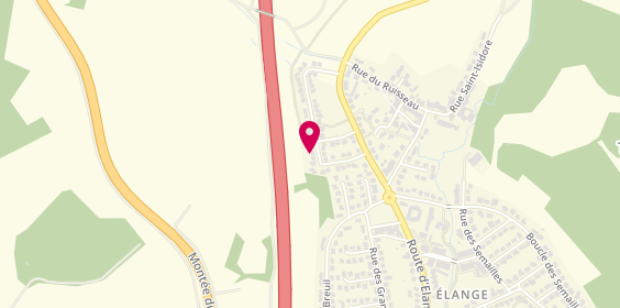 Plan de SAS Ef-Elec, Route de la Croix Hepich, 57100 Thionville