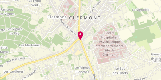Plan de A.V.S, 17 Rue Paris, 60600 Clermont