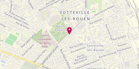 Plan de Societe Normande d'Eléctricité et de Menuiserie, 43 Avenue Jean Jaurès, 76300 Sotteville-lès-Rouen