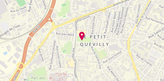 Plan de Citéos, 2 Rue du Stade Zone Industrielle des Patis, 76140 Le Petit-Quevilly