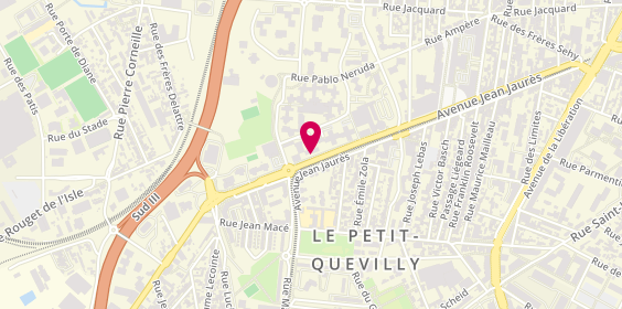 Plan de ALILI Réda, 122 Avenue Jean Jaurès, 76140 Le Petit-Quevilly