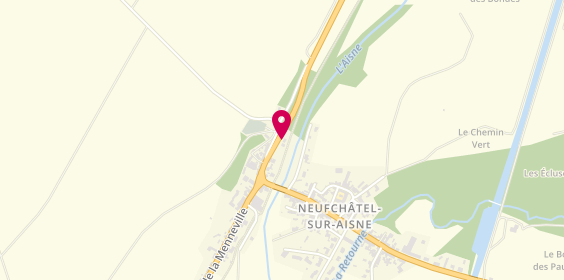 Plan de Neuf'elec, 8 Rue d'Evergnicourt, 02190 Neufchâtel-sur-Aisne