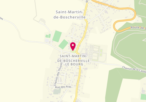 Plan de Fredelec, 4 Impasse des Buissons, 76840 Saint-Martin-de-Boscherville