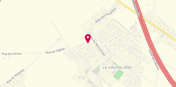 Plan de Mathelec, 11 Résidence Acacias, 76150 La Vaupalière