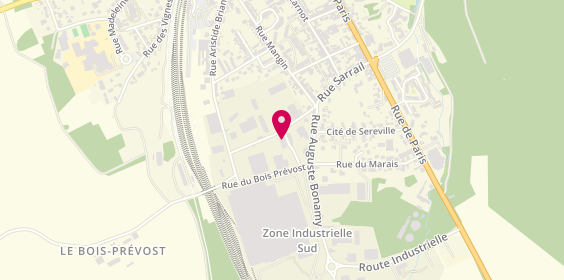 Plan de Citeos, Rue Sarrail, 60130 Saint-Just-en-Chaussée