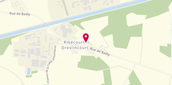 Plan de Actemium, 901 Rue de Bailly, 60170 Ribécourt-Dreslincourt