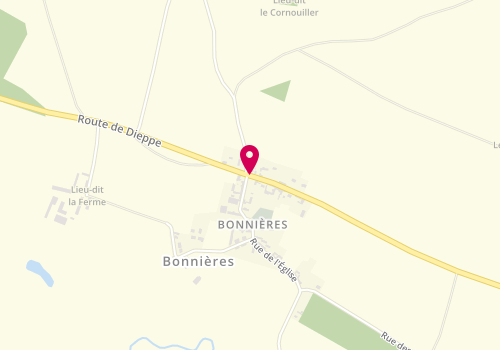 Plan de HERVE Alexandre, 13 Route Dieppe, 60112 Bonnières