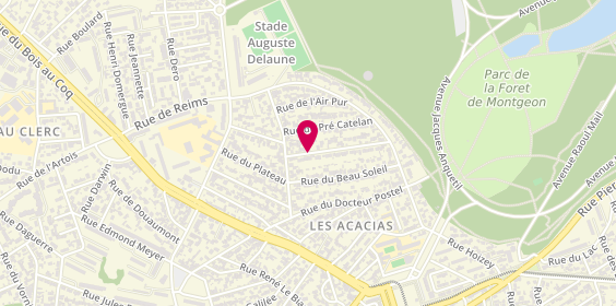 Plan de Carlo Multi Services, 13 Rue Bonne Sante, 76620 Le Havre