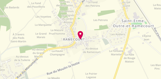 Plan de BURY David, 13 Rue du Marronnier, 02820 Saint-Erme-Outre-et-Ramecourt