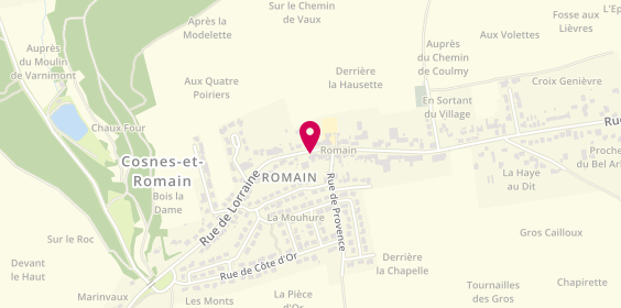 Plan de Egdp, 30 Rue de Lorraine, 54400 Cosnes-et-Romain