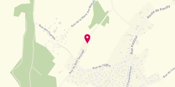 Plan de Ide Services, 537 Rue du Bois Sauvage, 76360 Villers-Écalles