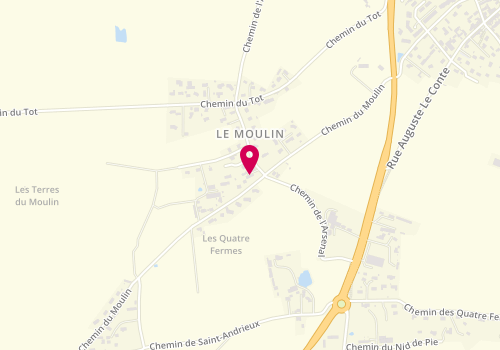 Plan de Easylec Pro, 14 chemin du Moulin, 76930 Octeville-sur-Mer