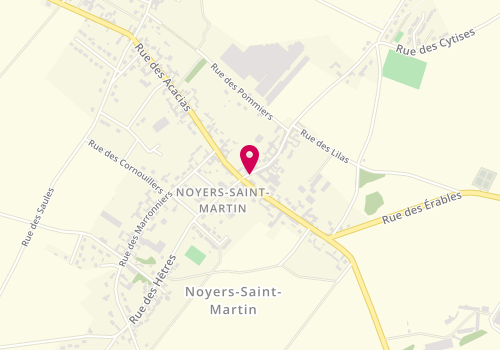 Plan de Viguebat, Chemin des Pretres, 60480 Noyers-Saint-Martin