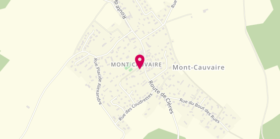 Plan de DEPERROIS Laurent, 21 Route de Cleres, 76690 Mont-Cauvaire