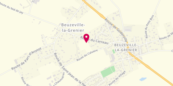 Plan de Csc Multi Travaux, 838 Route du Nid de Jay, 76210 Beuzeville-la-Grenier
