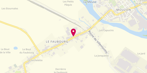 Plan de Dlec, 40 Rue du Faubourg Sainte-Geneviève, 08210 Mouzon