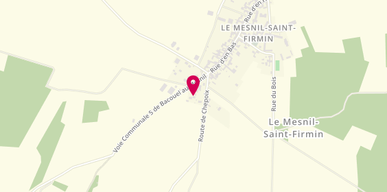 Plan de Lumaelec, 69 Bis Route de Bacouel, 60120 Le Mesnil-Saint-Firmin