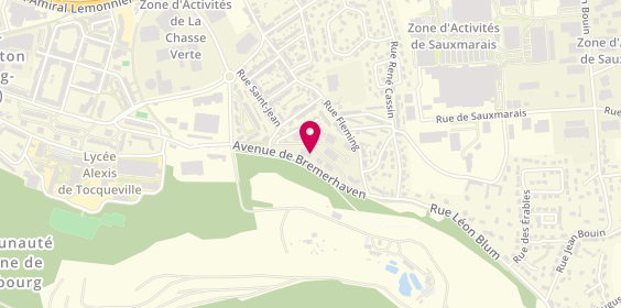 Plan de Masselin Cotentin, Rue du Caporal Maupas, 50100 Cherbourg-en-Cotentin