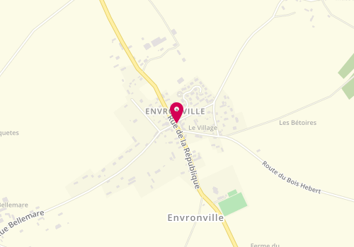 Plan de EDLE, 176 Rue de la République, 76640 Envronville