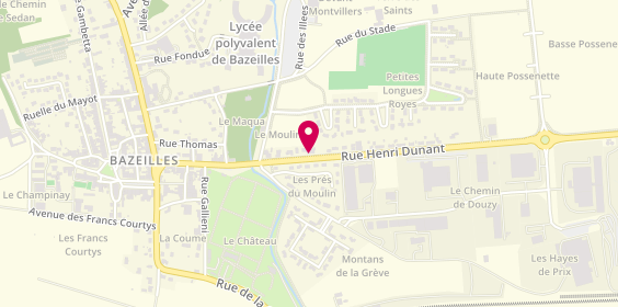 Plan de Adt 08, 5 Rue Henri Dunant, 08140 Bazeilles