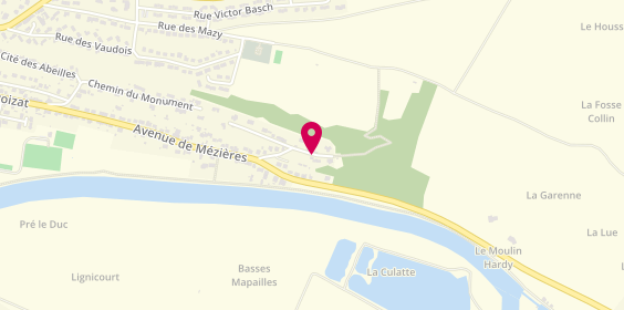Plan de Eclair 2000, 19 Chemin Fontaine Aux Bois, 08000 Charleville-Mézières