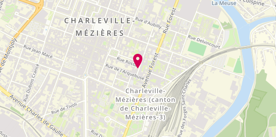 Plan de DEMARS Sylvain, 12 Rue de Cleves, 08000 Charleville-Mézières