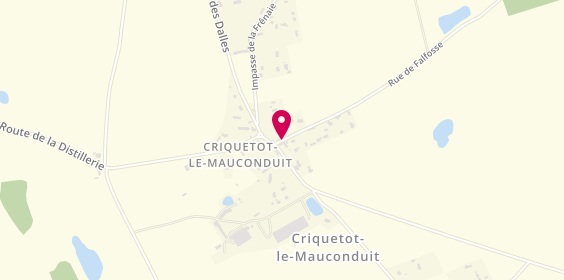 Plan de Alexel, 1 Rue Falfosse, 76540 Criquetot-le-Mauconduit