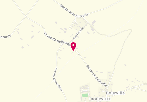 Plan de GILLE Vincent, 2 Route de Gelleville, 76740 Bourville