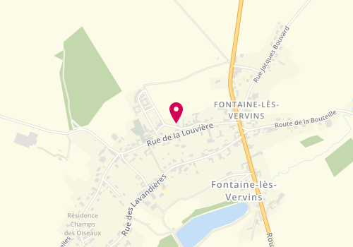Plan de DAUTIGNY Frédéric, 15 ruelle du Chapitre, 02140 Fontaine-lès-Vervins