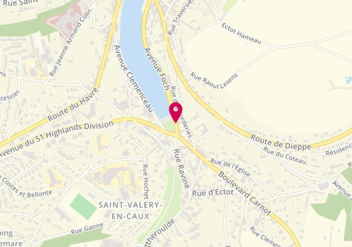 Plan de Proxi Confort, 41 avenue Foch, 76460 Saint-Valery-en-Caux