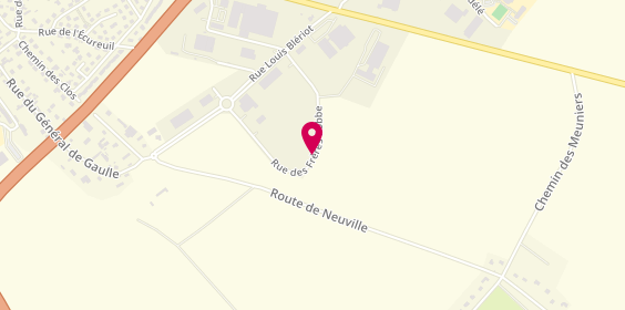 Plan de Cegelec SDEM Lignes et Réseaux, 5 Rue des Frères Robbe, 76370 Martin-Église
