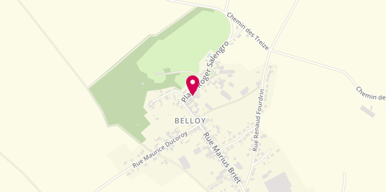 Plan de Paroielle Electricité, Belloy 10 Bis Place Roger Salengro, 80130 Friville-Escarbotin