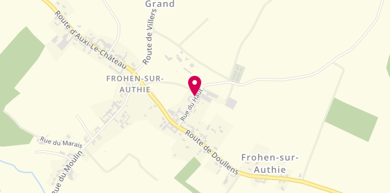 Plan de DELAIRE Laurent, 124 Rue Haut, 80370 Frohen-sur-Authie