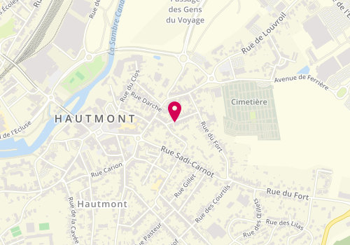 Plan de Automatismes Fermetures Electricité Générale, 20 Rue Faidherbe, 59330 Hautmont