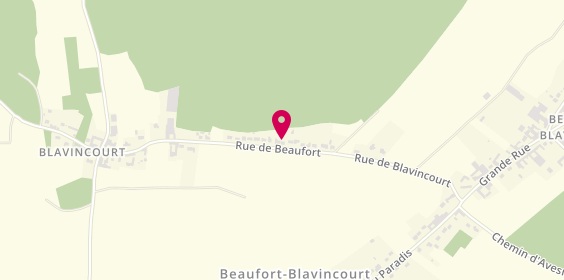 Plan de Siriad, 565 Rue de Beaufort, 62810 Beaufort-Blavincourt