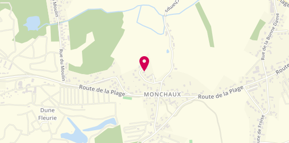 Plan de SUEUR Jean, Monchaux
2 Route de Froisse, 80120 Quend