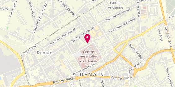Plan de Antela, 51 Rue Edouard Vaillant, 59220 Denain