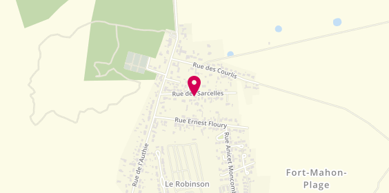 Plan de JOURNE Pascal, 160 Rue des Sarcelles, 80120 Fort-Mahon-Plage