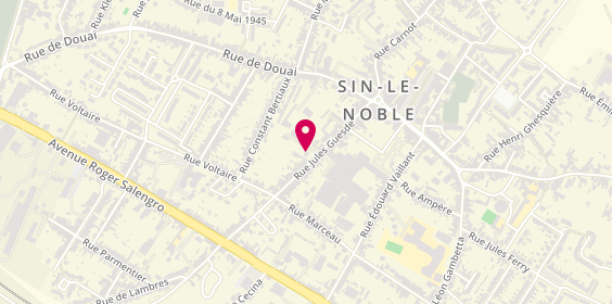 Plan de Adc Protection, 234 Rue Jules Guesde, 59450 Sin-le-Noble