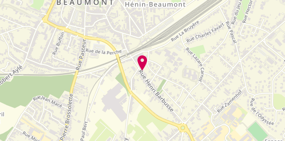 Plan de Mdi, 267 Rue Henri Barbusse, 62110 Hénin-Beaumont