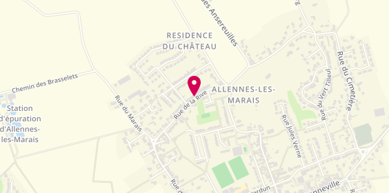 Plan de Allenelec, 37 Rue Rive, 59251 Allennes-les-Marais