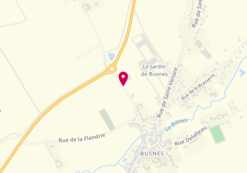 Plan de Dupuis Electricité, 370 Rue Guarbecque, 62350 Busnes