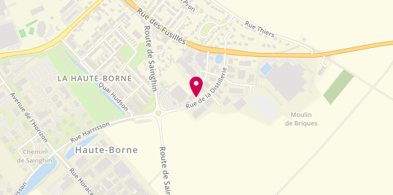 Plan de Etablissements Dourdin, Zone Industrielle de la Plaine 34 Rue Distillerie, 59650 Villeneuve-d'Ascq